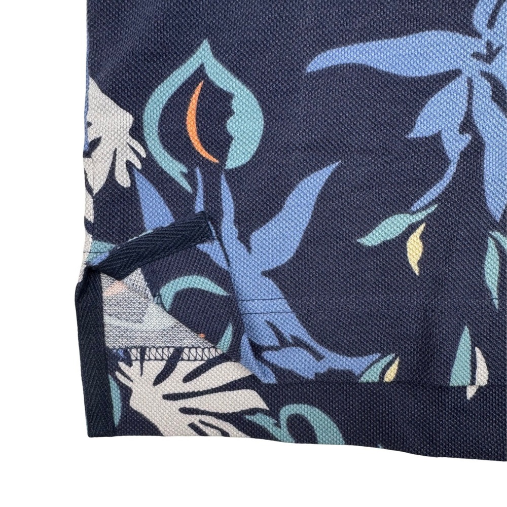 NWT Dockers Khakiware Polo Shirt Men Floral Tropical Medium USA Made‎ 90s Y2K - Picture 4 of 9